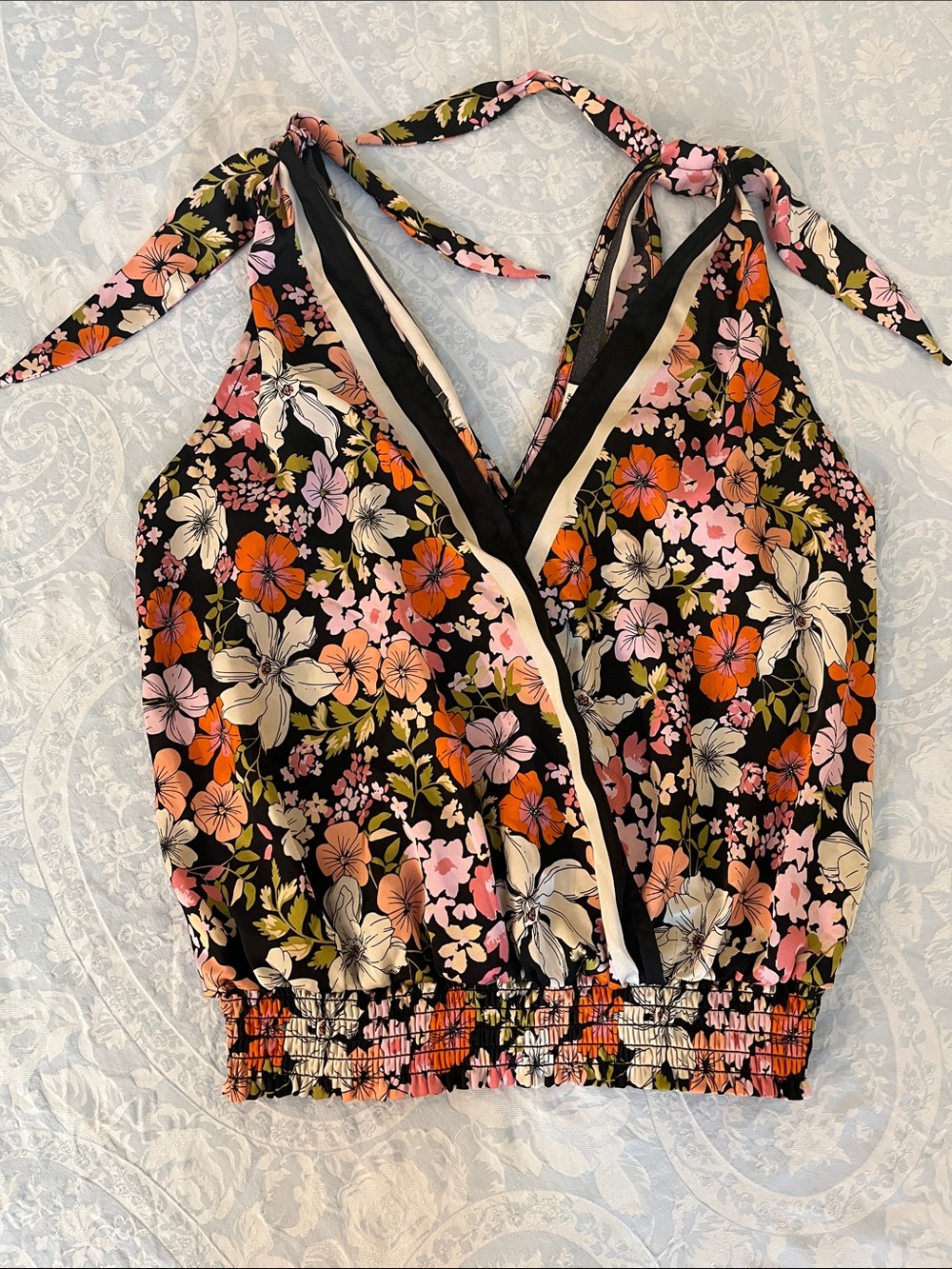 Joie | Small/Petite | Floral retro blouse/tank